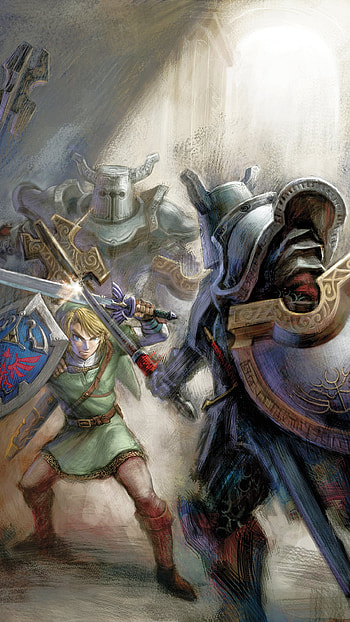 Twilight Princess: Link's Stand — , Link HD phone wallpaper