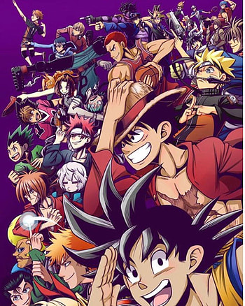 Anime, All Anime Together HD phone wallpaper