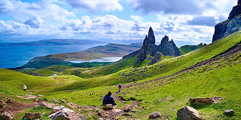 Isle of Skye - Scotland, Old Man of Storr, Scottish Highlands, Scotland, Scottish Islands, Isle of Skye HD wallpaper