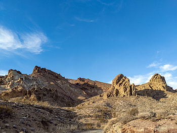 Nature, Sky, Mountains, Rocks, Relief HD wallpaper