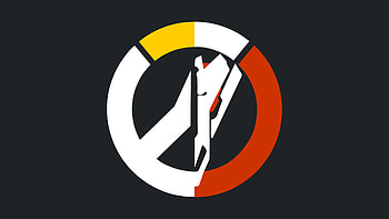 Overwatch, blackwatch, video game, logo HD wallpaper