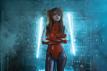 Asuka Langley Soryu Cosplay , neon-genesis-evangelion, asuka-langley-soryu, anime-girl, anime, cosplay, shirogane-sama HD wallpaper