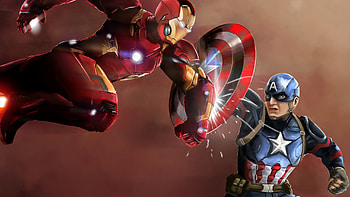 Iron Man And Captain America New, iron-man, captain-america, superheroes, artwork, art HD wallpaper