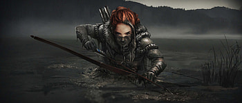 Horizon zero dawn, archer, artwork, PS4 game HD wallpaper