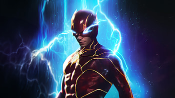 The Flash Unleashing The Power With Glowing Blue Eyes, the-flash-movie, the-flash, flash, 2023-movies, movies, artstation HD wallpaper