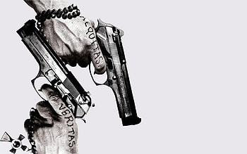 Boondock Saints, guns, saints, movie, boondock HD wallpaper