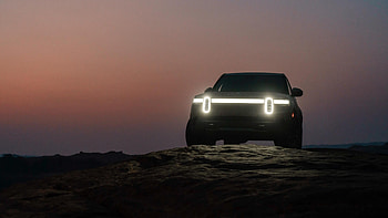 Headlights, Rivian Automotive HD wallpaper