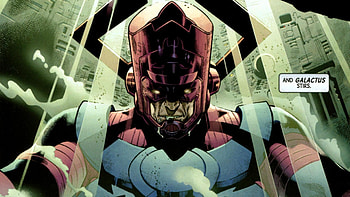 Galactus , Devourer of worlds, Marvel villain, Cosmic power HD wallpaper