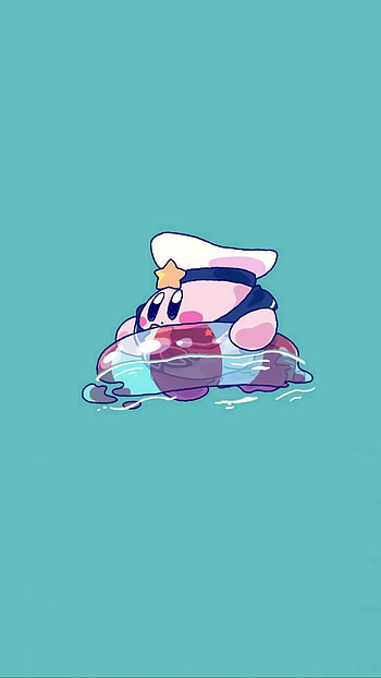 Kirby, rosa, arte HD phone wallpaper