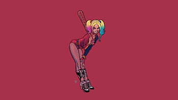 Harley Quinn Artwork, harley-quinn, superheroes, artist, artwork, artstation HD wallpaper