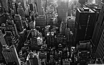 New York City Black And White Cool HD wallpaper
