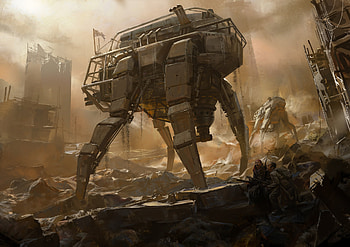 Sci Fi, post apocalyptic HD wallpaper