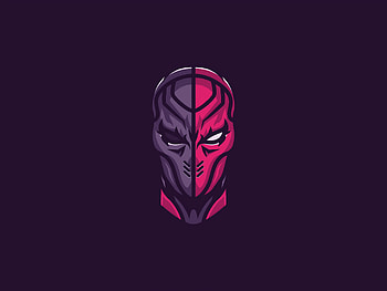 Deathstroke Minimal, deathstroke, superheroes, artist, artwork, digital-art, minimalism, minimalist, dribbble HD wallpaper