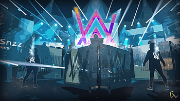 Alan Walker, , backgrounds, Mesmerizing visuals HD wallpaper