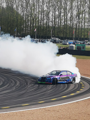 Drift, Smoke, Bmw, Rwd HD phone wallpaper