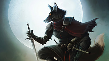 Fox Rogue Art , fox, artist, artwork, digital-art, artstation HD wallpaper