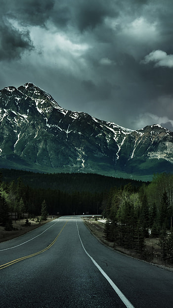 man made, road HD phone wallpaper