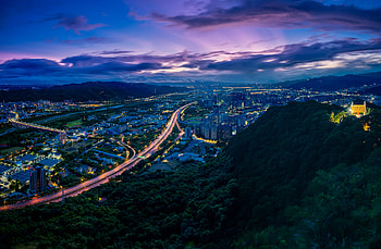 city night HD wallpaper