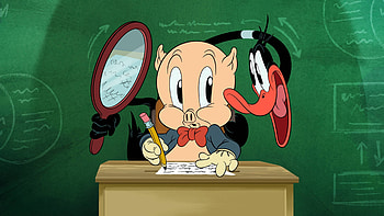 Porky Pig and Daffy Duck, Looney Tunes Characters HD wallpaper