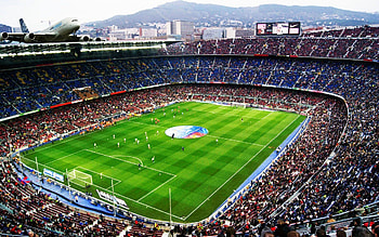 top football stadiums HD wallpaper