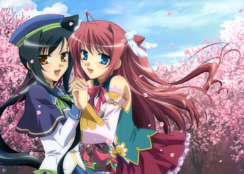 Ryuubi and Kan'u, shin koihime musou, kan, kanu, ryuubi HD wallpaper