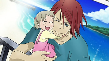 Daddy's Little Girl, maka, anime, ocean, soul eater HD wallpaper