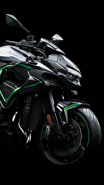 Kawasaki Z H2, Exhilarating power, Fearless performance, Two-wheeled marvel HD phone wallpaper