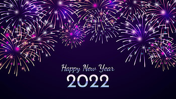 Colorful Fireworks Happy New Year 2022 2022 HD wallpaper