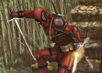Deadpool, mercenary, marvel, wade wilson HD wallpaper