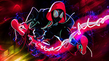 Spider Man Web Of Destiny, miles-morales, spiderman, superheroes, artwork, art, digital-art, deviantart HD wallpaper