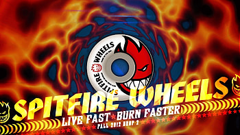 Spitfire Wheels - Live Fast - Burn Faster HD wallpaper