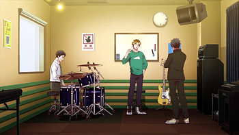 : Hiiragi Mix from Given Movie - Anime Vibes in the Studio, Anime, Given Movie: Hiiragi Mix HD wallpaper