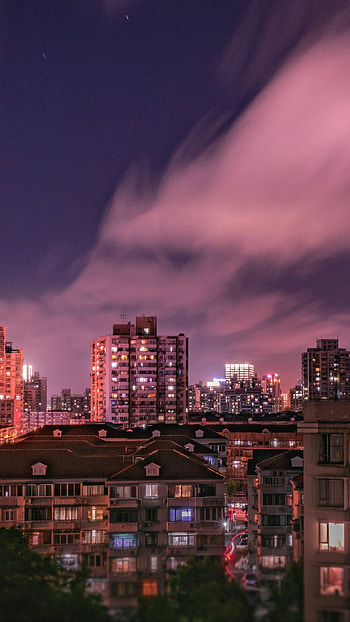 City Buildings, buildings, city HD phone wallpaper