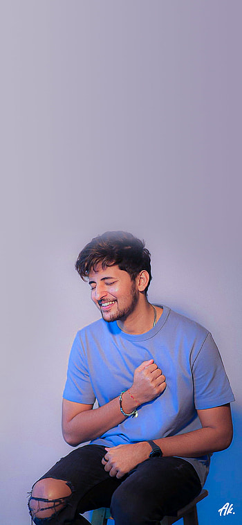 Darshan Raval, nose, mouth, blue, singer, trend, Darshan_Raval, clear, model, quotes HD phone wallpaper