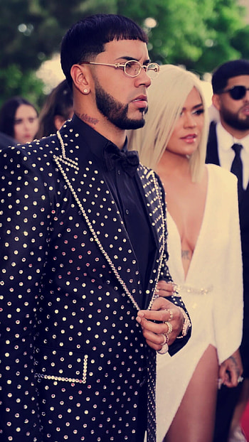 Anuel AA, Latin artists, Reggaeton vibes, Baby daddy HD phone wallpaper