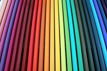 Colorful Crayons Pencils Background , crayons, colorful, graphy HD wallpaper