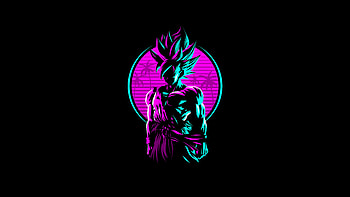 Son Goku Dragon Ball Super Dark , goku, dragon-ball-super, anime, artist, artwork, digital-art, dark, black, oled HD wallpaper