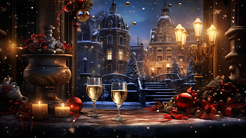 Festive New Year Celebration, holiday, New Year HD wallpaper