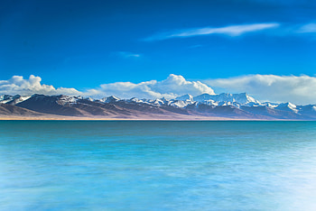 Ocean View Mountains , ocean, mountains, sky, nature HD wallpaper