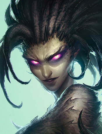 Blizzard fan art, Kerrigan, StarCraft, StarCraft Zerg HD phone wallpaper