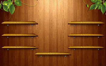 Shelves, brown, abstract, green, texture HD wallpaper