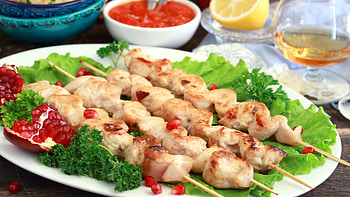 Food Barbecue HD wallpaper
