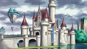 Fairytale Castle in Stunning Ultra, castle, fantasy, landscape, water, fantasy landscape HD wallpaper