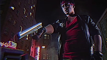 Kung Fury gun pose thing HD wallpaper