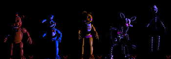 Toy Freddy (Five Nights at Freddy's), Puppet (Five Nights at Freddy's), video game, Five Nights At Freddy's 2, Five Nights at Freddy's HD wallpaper