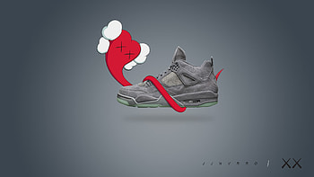 ... Kaws X Jordan - by JajaNavarro by jajanavarro HD wallpaper