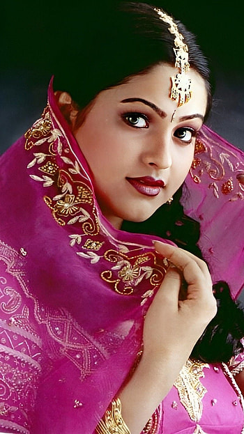Raasi, multilingual actress HD phone wallpaper