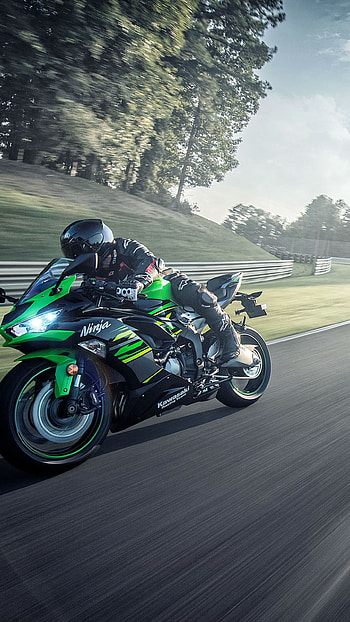 Kawasaki Ninja ZX, Stunning design, 2019 model, Cars & Bikes HD phone wallpaper