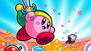 Kirby and the Forgotten Land, Animated , Ethereal beauty, Nintendo masterpiece HD wallpaper