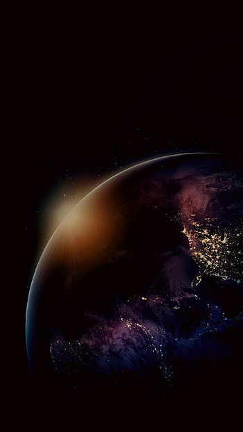 Earth at Night, Space , Artistic space, Enjoy HD phone wallpaper